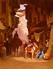 Charles Theodore Frere Canvas Paintings - The Souk